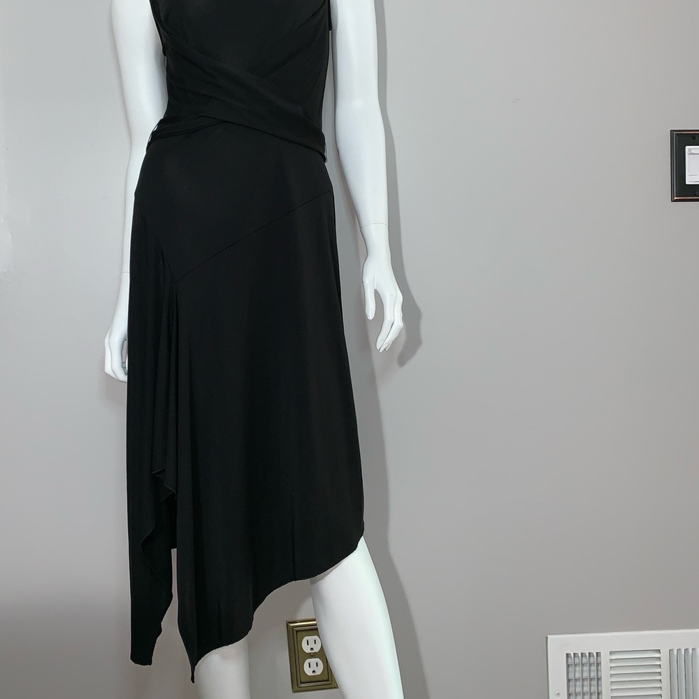BCBG Max Azria SMALL Sleeveless Black Dress
